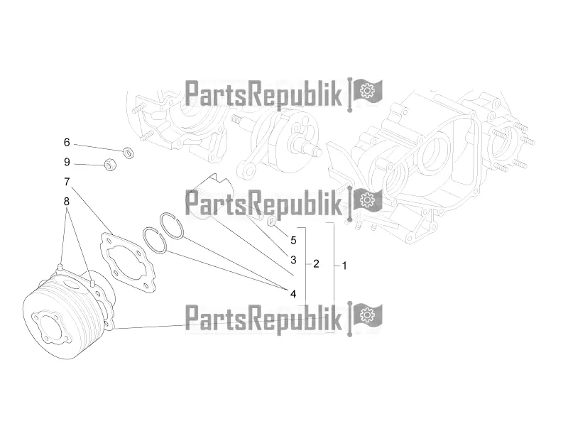 Todas las partes para Unidad De Pasador Cilindro-pistón-muñeca de APE 50 C 80 2009 - 2022